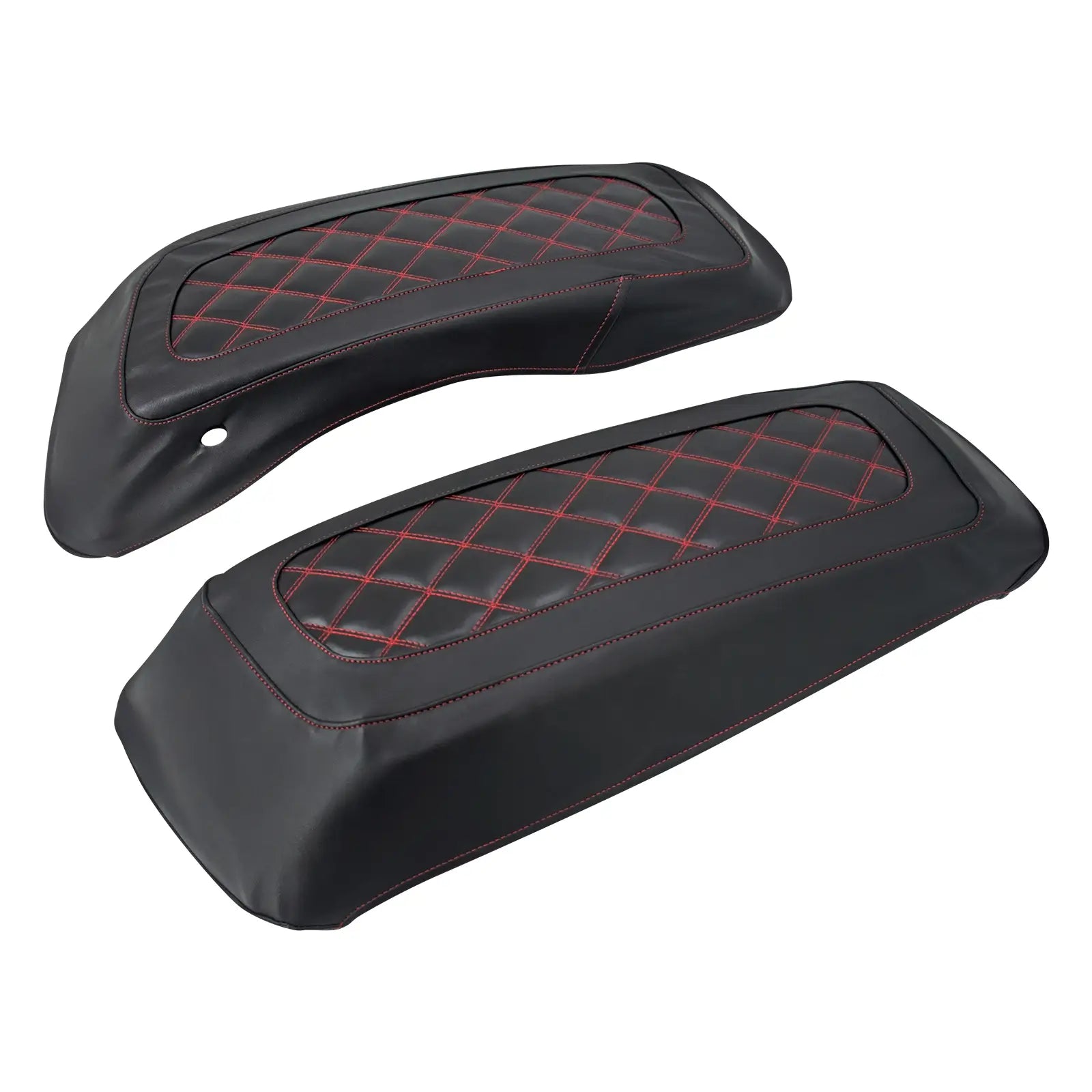 LU000403 mactions Saddlebag Lid Bra Diamond Top Cover For Harley touring