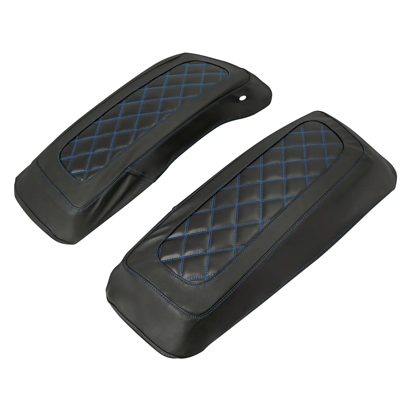 LU000405 mactions Saddlebag Lid Bra Diamond Top Cover For Harley touring