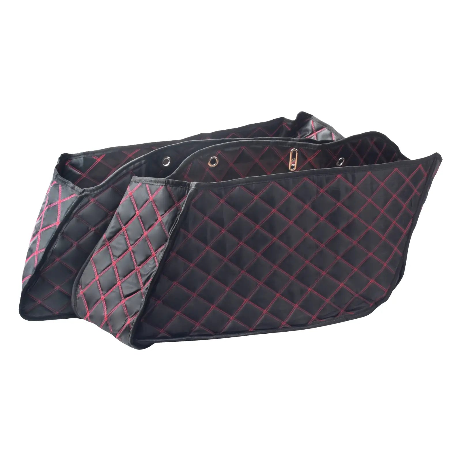 LU000501 mactions Extended Saddlebag Liner Insert For Indian red stitch