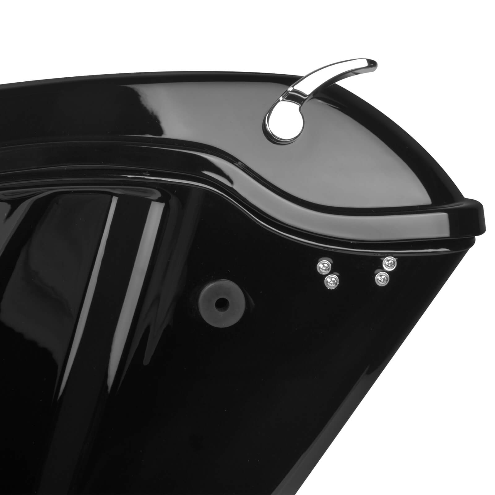 LU000804 mactions 5" Stretched Saddlebags with Speaker Lids for Harley touring