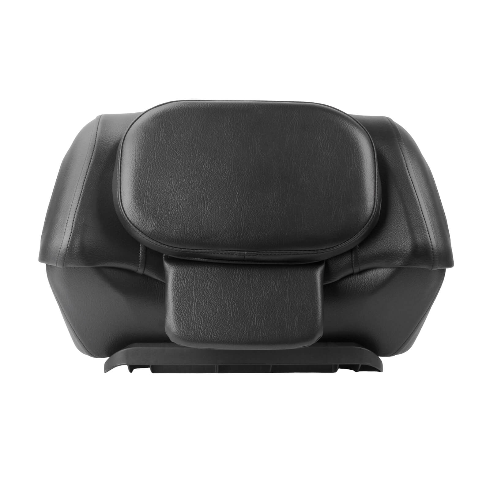 Premium Universal Motorcycle Tour Trunk with Lock & Cushion for Harley & Cruisers | Mactions