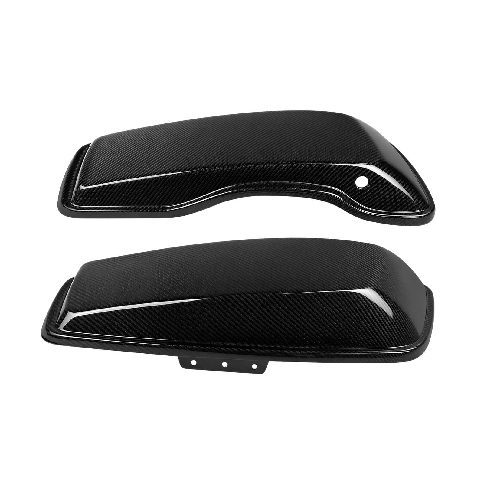 LU002801 mactions carbon fiber saddlebag lids touring 2020 black front