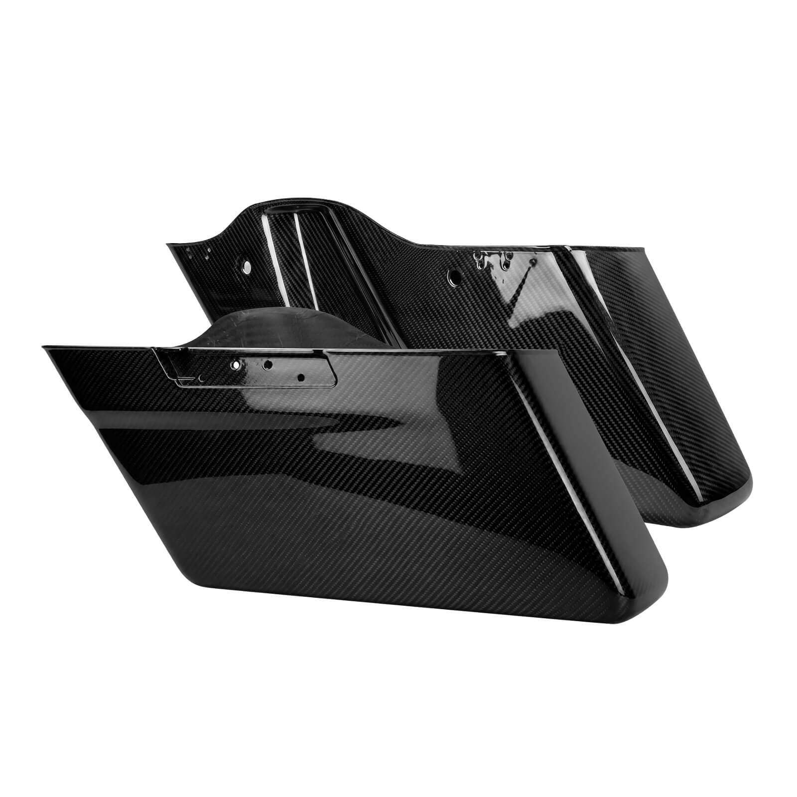 LU002901 mactions carbon fiber saddlebag bottoms touring 2021 black angle 2