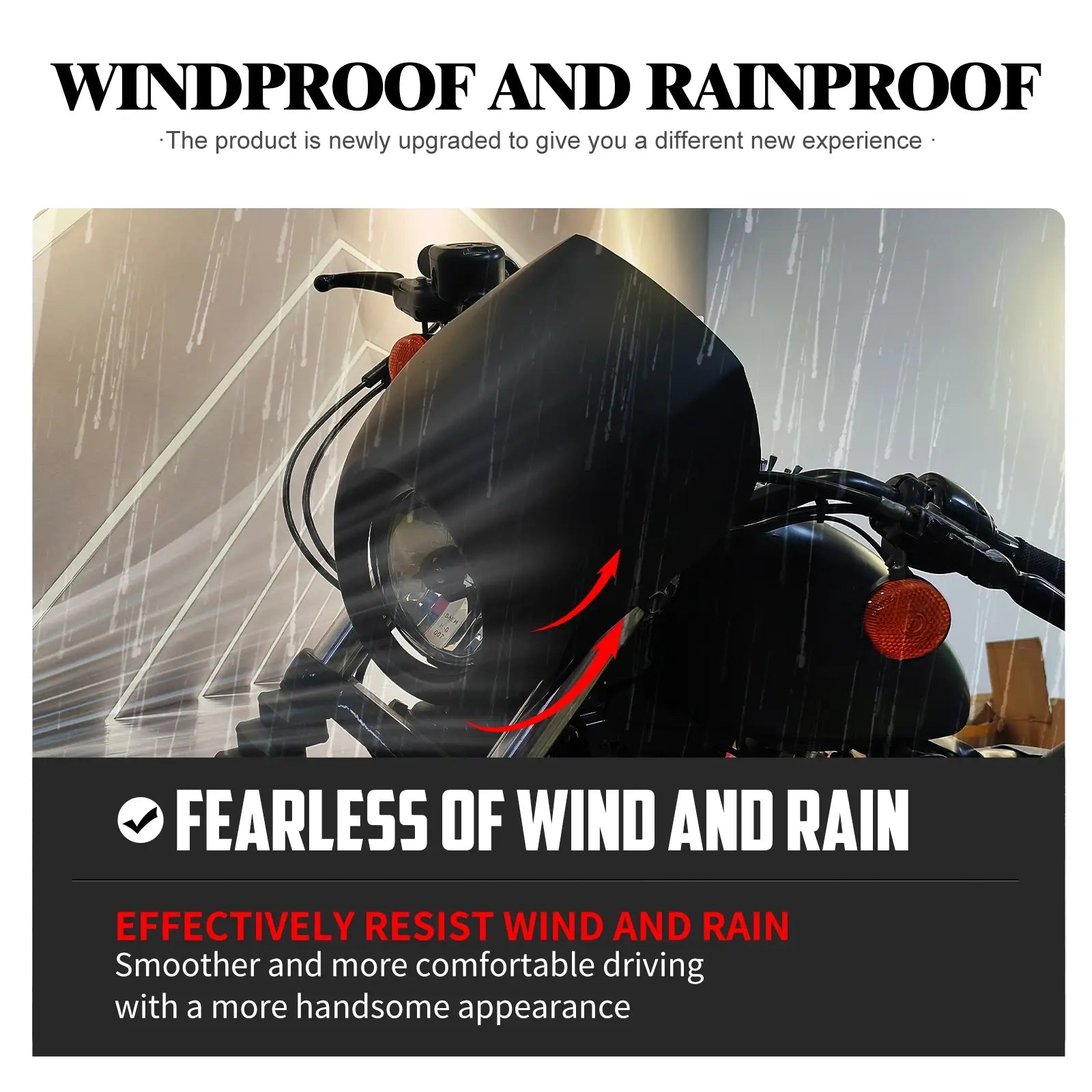 MP0570-M mactions Headlight Fairing Cowl Cover For Harley sportster xl