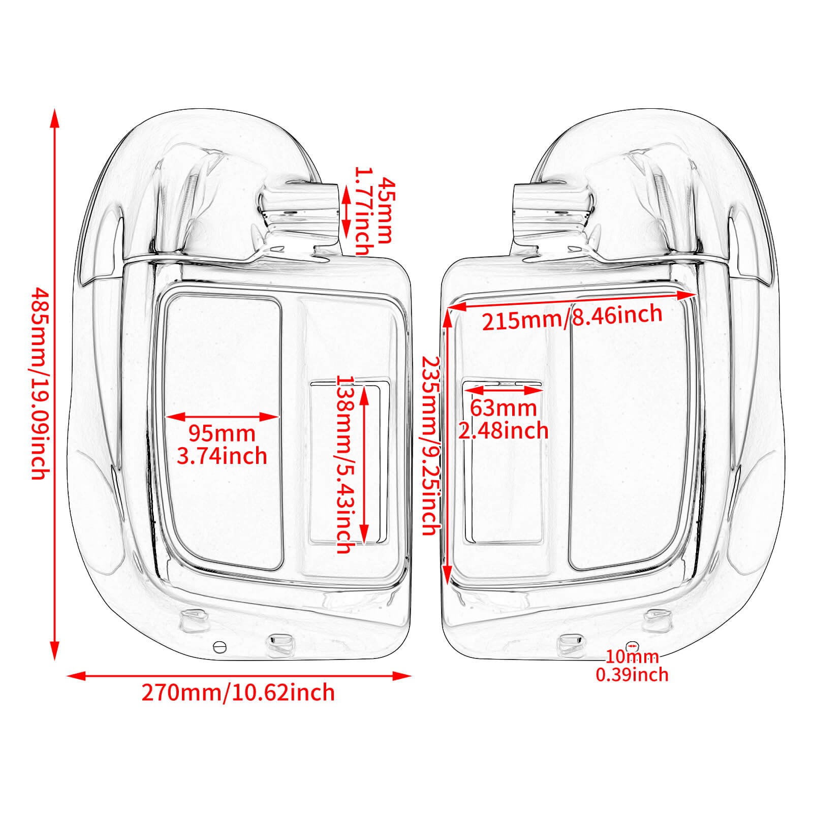 MP0587-lower-vented-leg-fairing-glove-box-for-harley-size