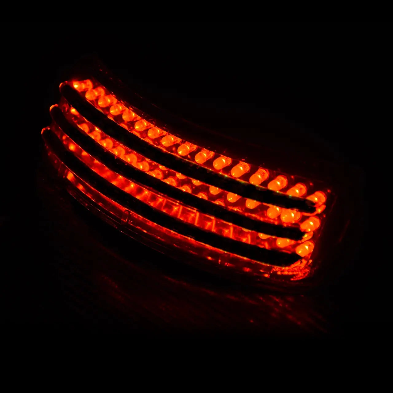 Rear Fender Tri-Bar Tail Light Amber Turn Signal for Touring '14-up | Mactions