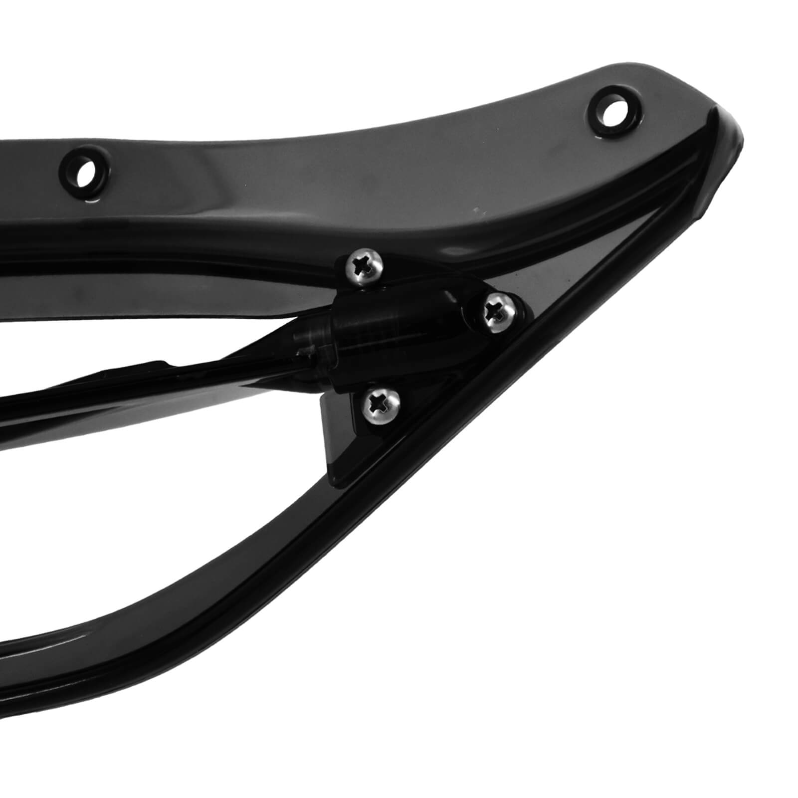 Adjustable Air Deflector Side Wing Fairing Black For Harley Touring 1996-2013 | Mactions