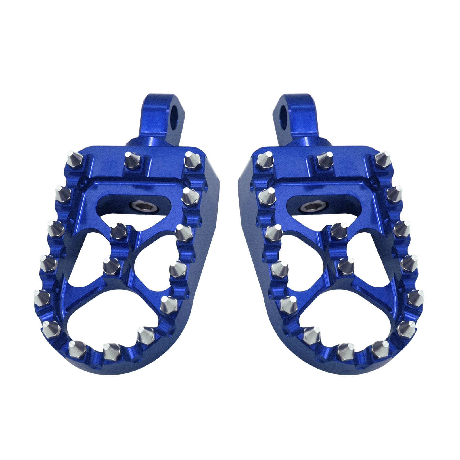 CNC Wide Foot Pegs 360° Roating Offroad Footpegs for Harley '84-'25