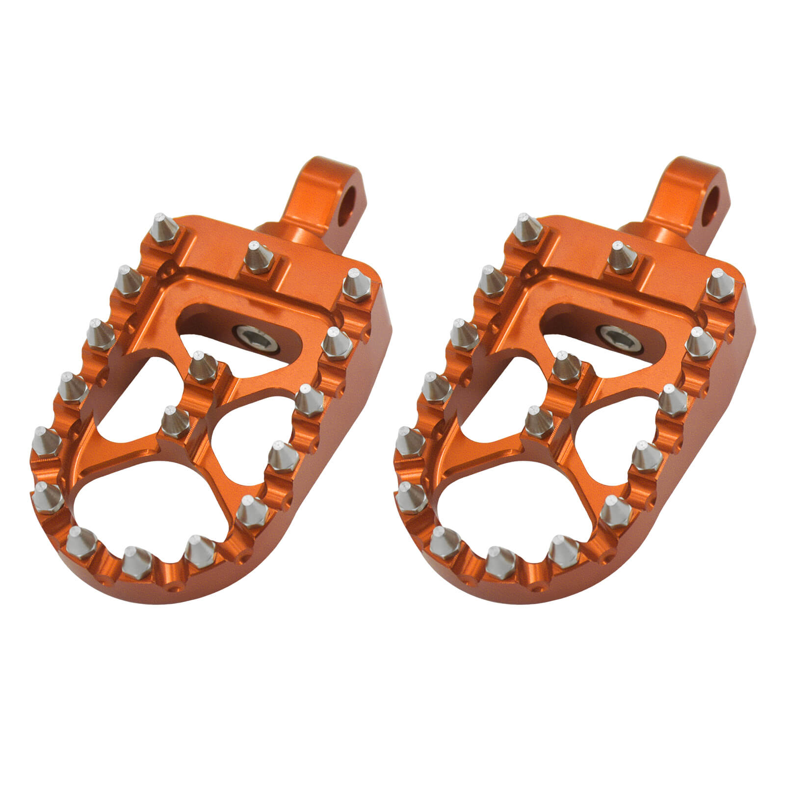 PE010608 Mactions Foot Pegs 360° Roating Offroad Footpegs for Harley '84-'25