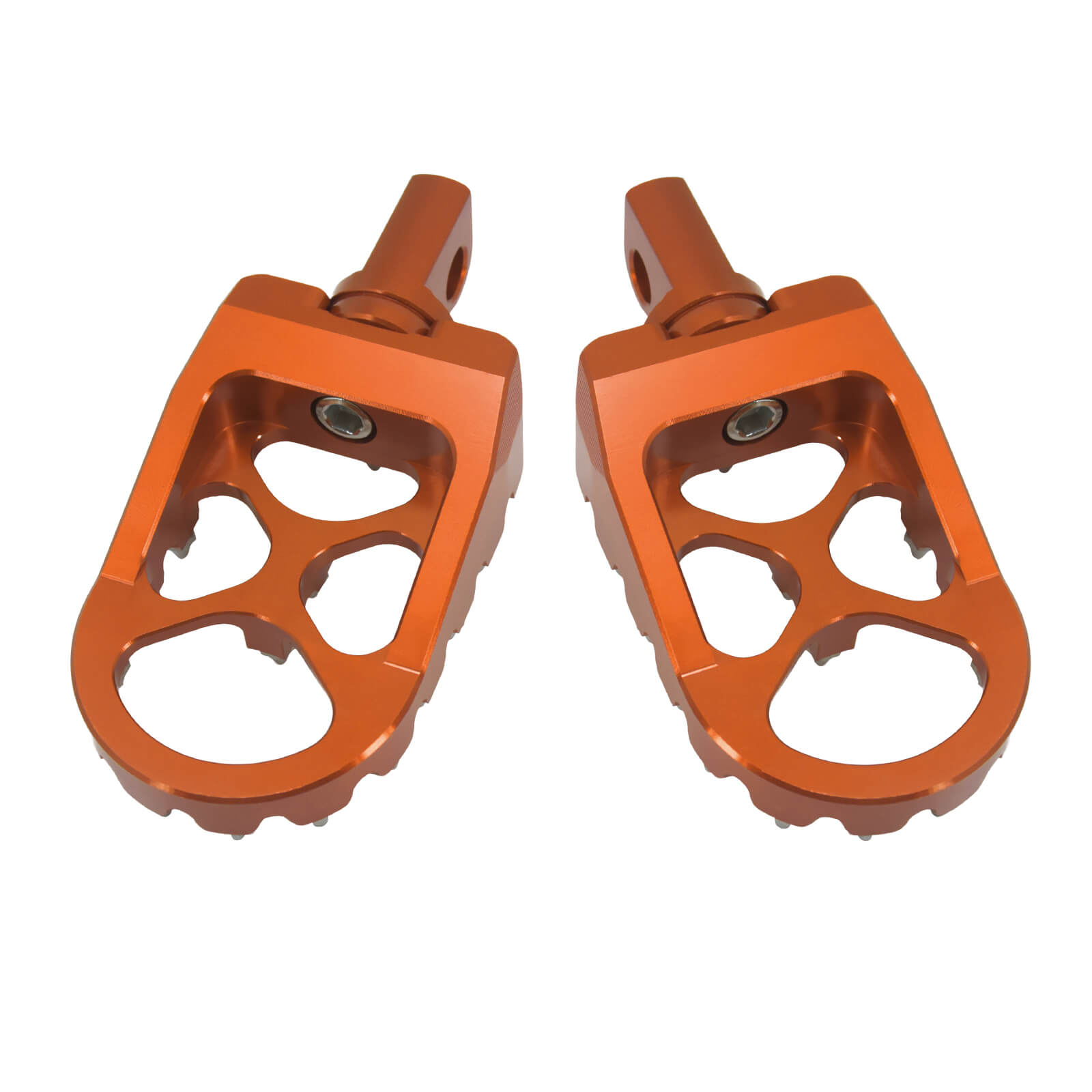 PE010608 Mactions Foot Pegs 360° Roating Offroad Footpegs for Harley '84-'25