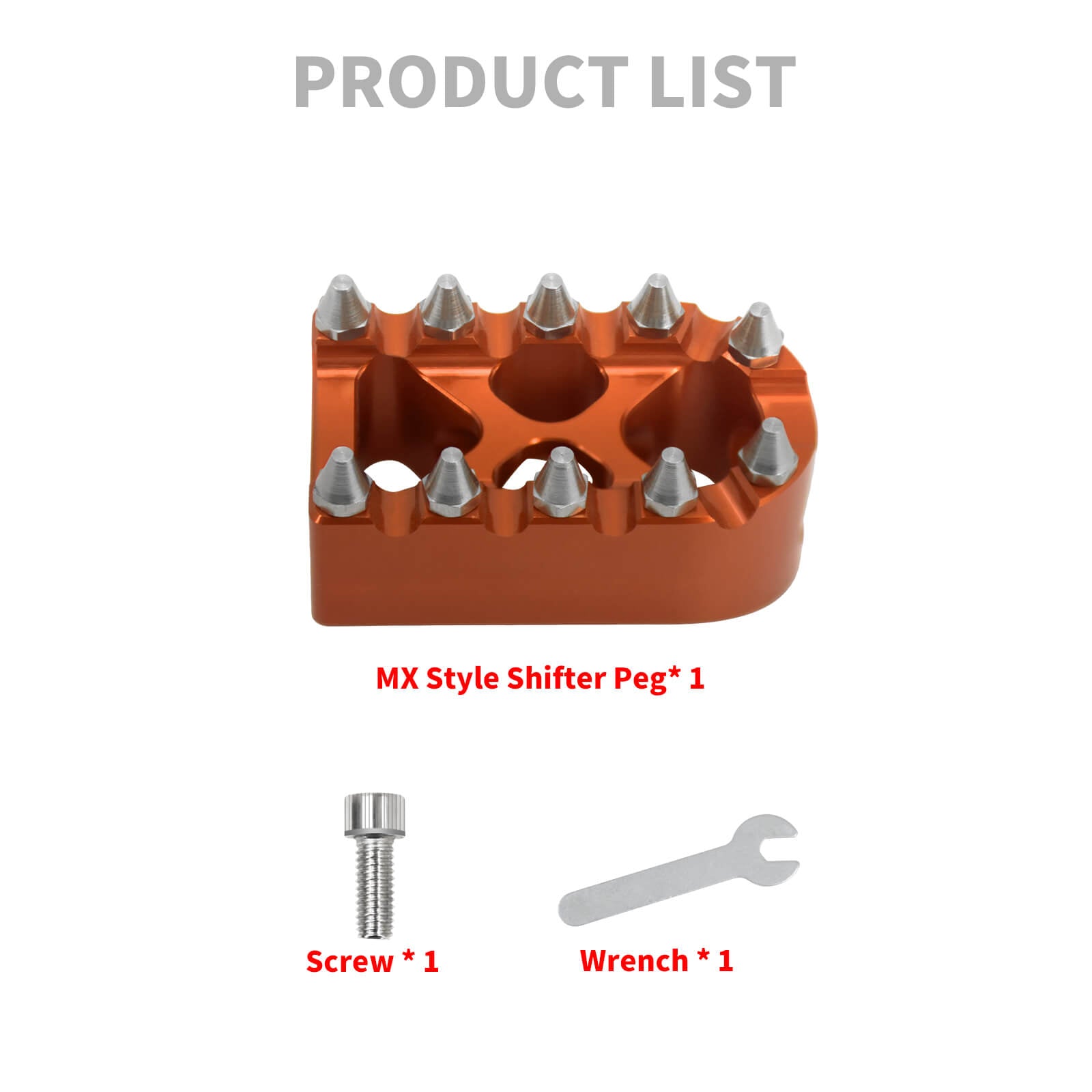 PE010906 Mactions Shifter Pegs Brake Peg For Harley Touring Dyna Softail Product List