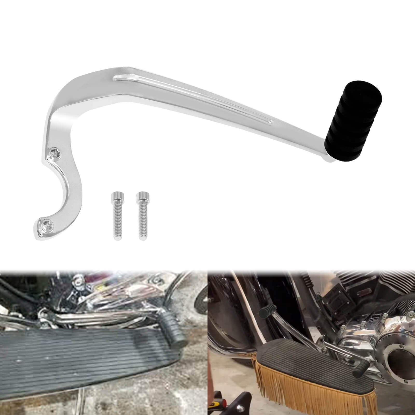 PE0123-Heel-Toe-Shift-Lever-Arm-Shifter-Peg-chrome