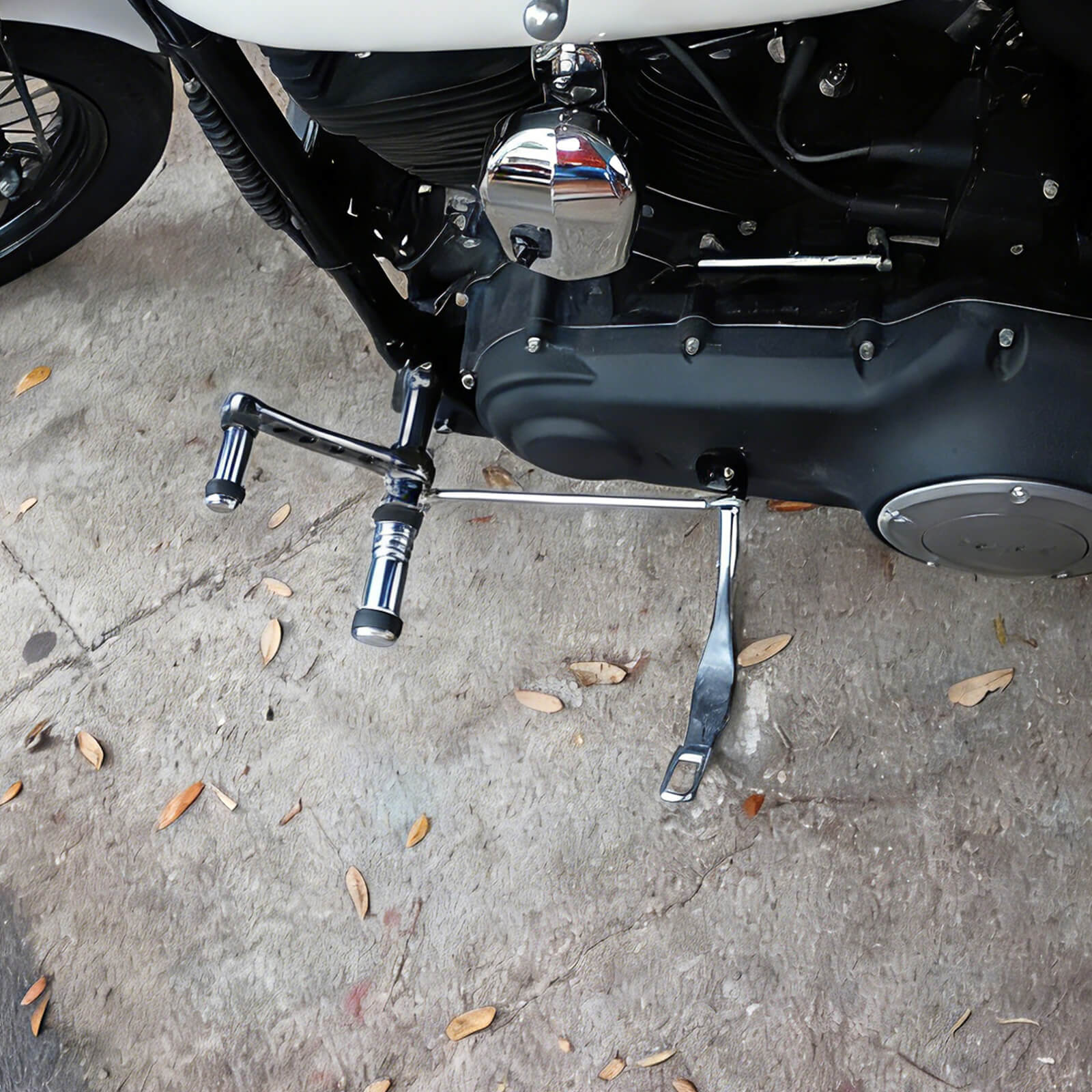 PE012602 mactions Forward Control Levers Linkages Kits for Harley dyna