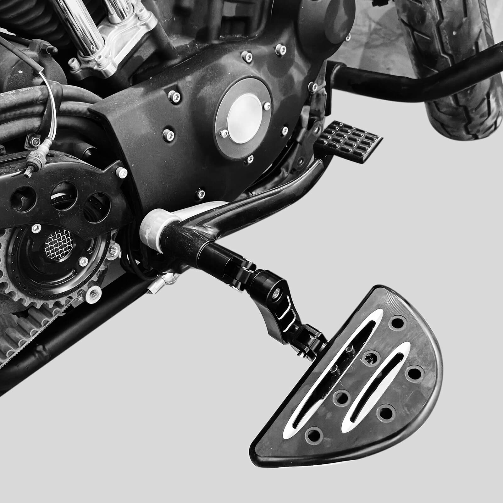 Passanger Male Mount Footpeg Extension Foot Peg Bracket For Harley | Mactions