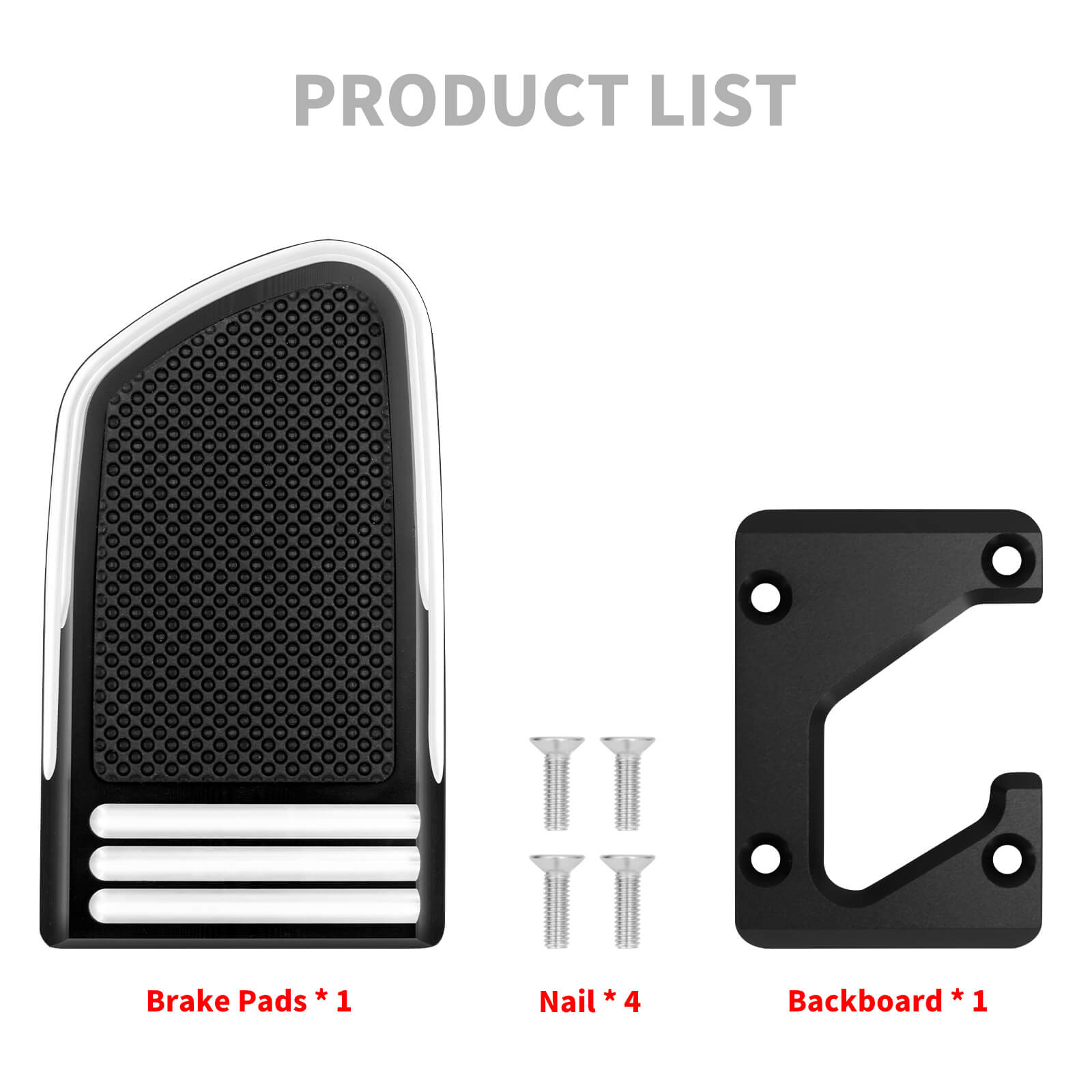 PE014901 mactions CNC Contrast Cut Brake Pedal Pad for Harley Softail Fat Bob & Street Bob 2023 - product list