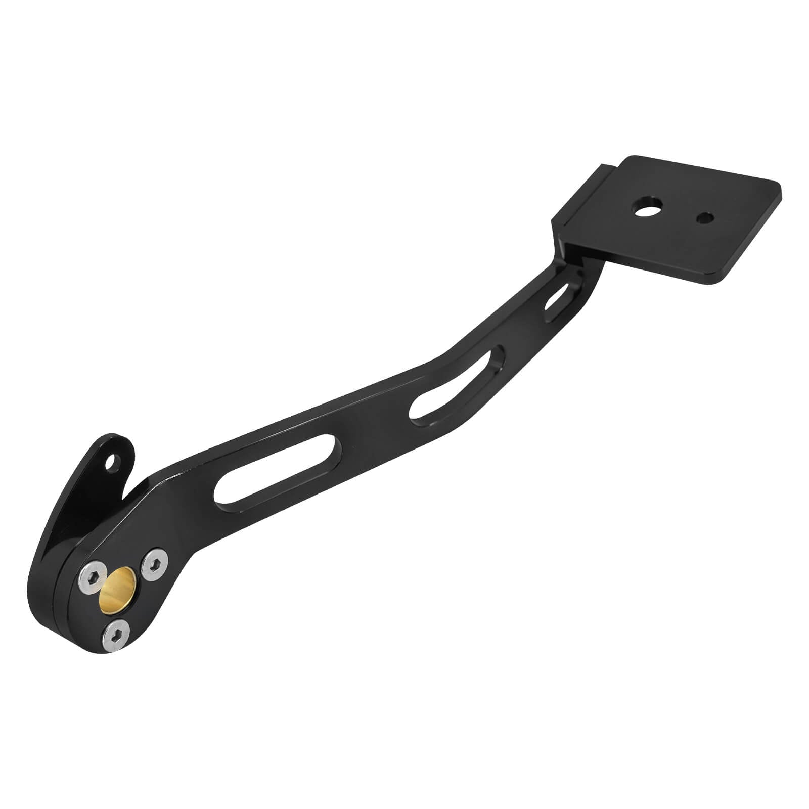 thumbnail image 2 of POWERJAMES Brake Shift Lever Pushrod For Harley Street Bob Low Rider S – Black Anodized, OEM 50600262 2 of 3
