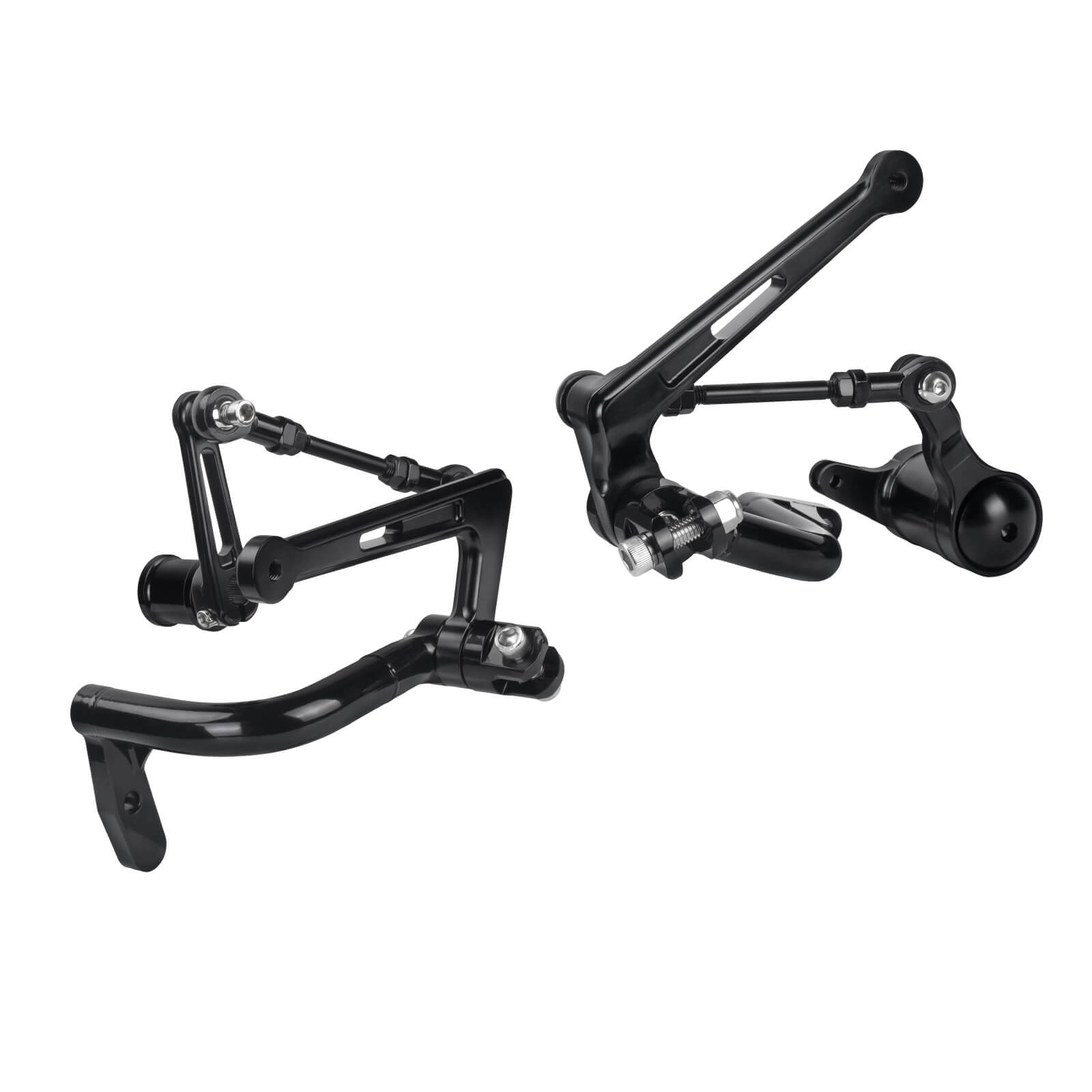 PE018901 mactions Complete Mid Control Kit w/ Linkage & Hardware for Harley