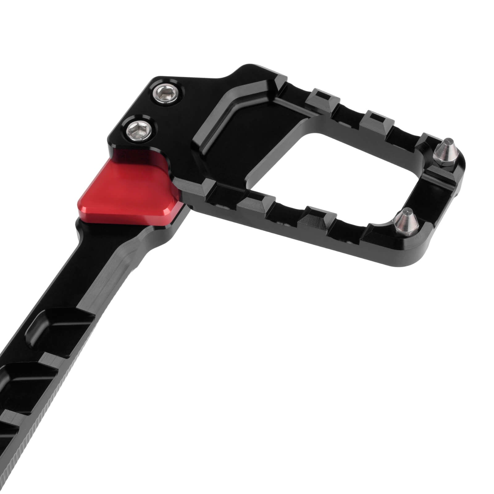 PE019001 mactions CNC Billet Aluminum red Mid Control Kit for Harley M8 softail st