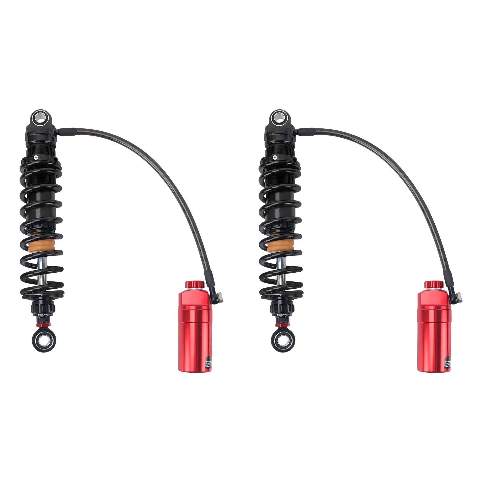 SU000103 mactions Reservoir Rear Shocks Absorbers for harley touring