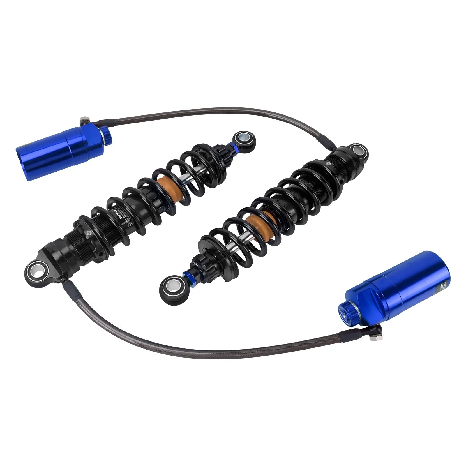 SU000105 Shock absorbers with blue ends for harley touring