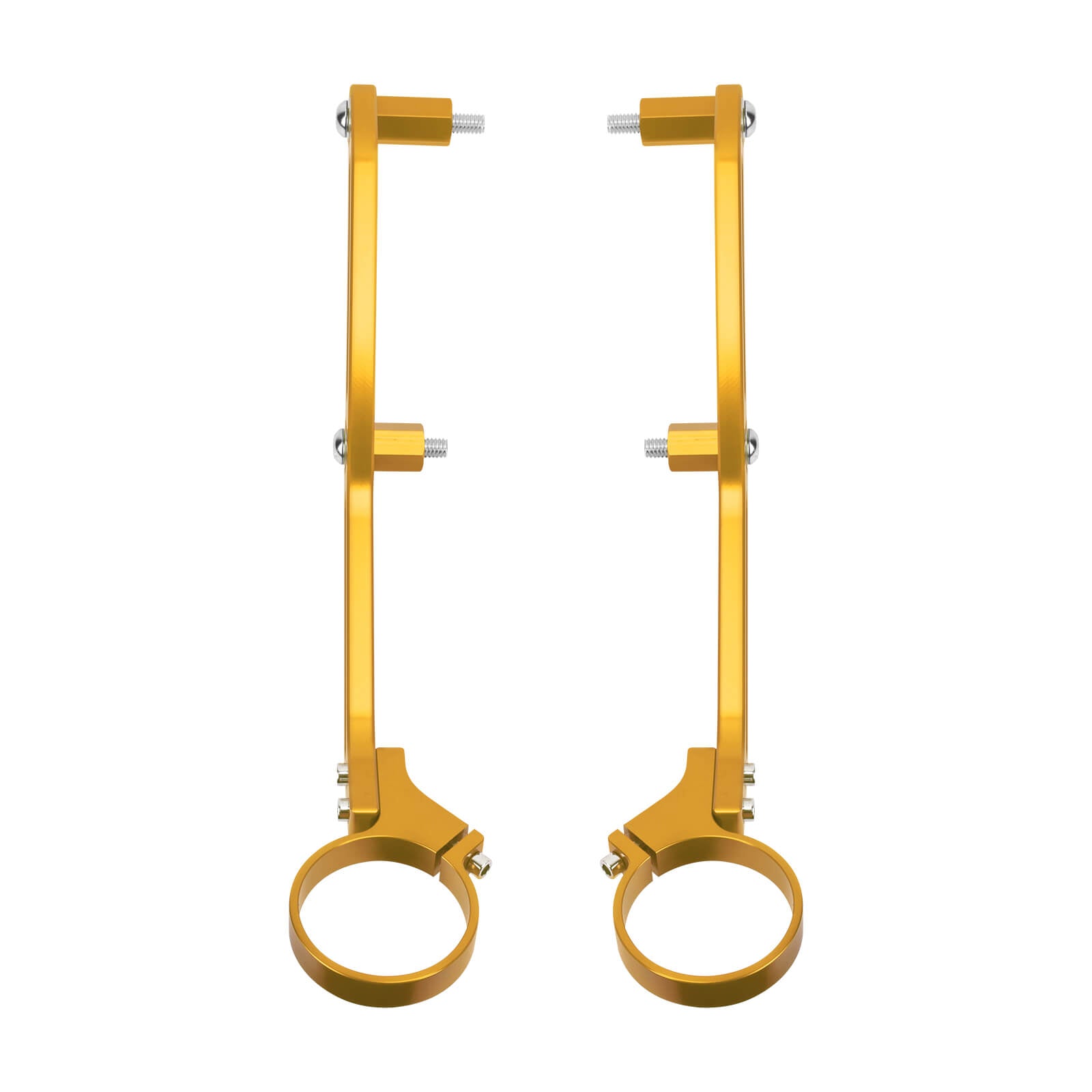 SU000303 mactions CNC Aluminum Reservoir Shock Mount Clamp for Harley Touring touring