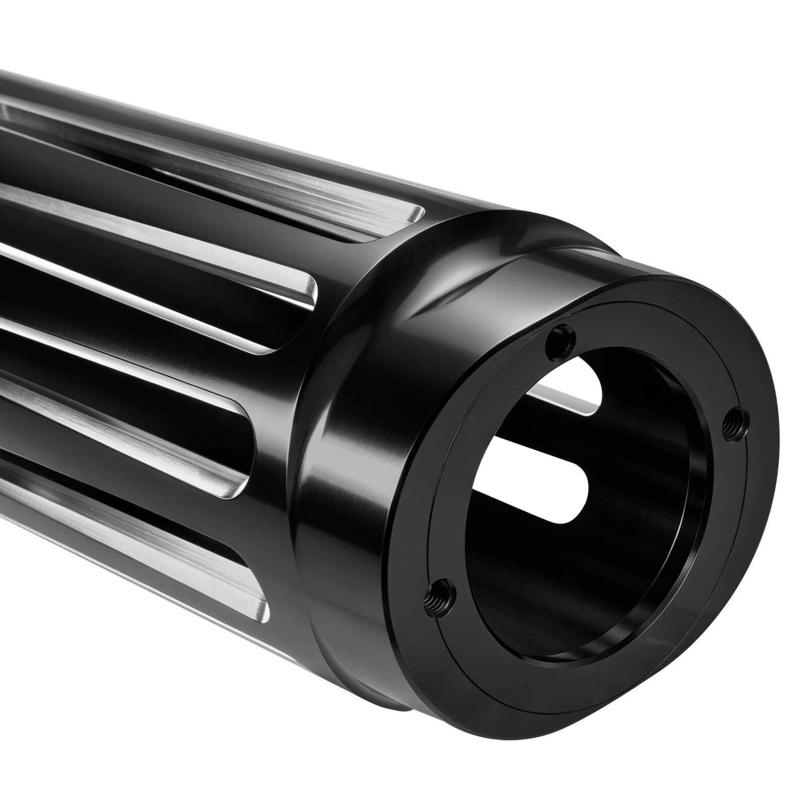 SU001001 Mactions Front Fork Slider Covers For Harley Touring Trike '80-'23