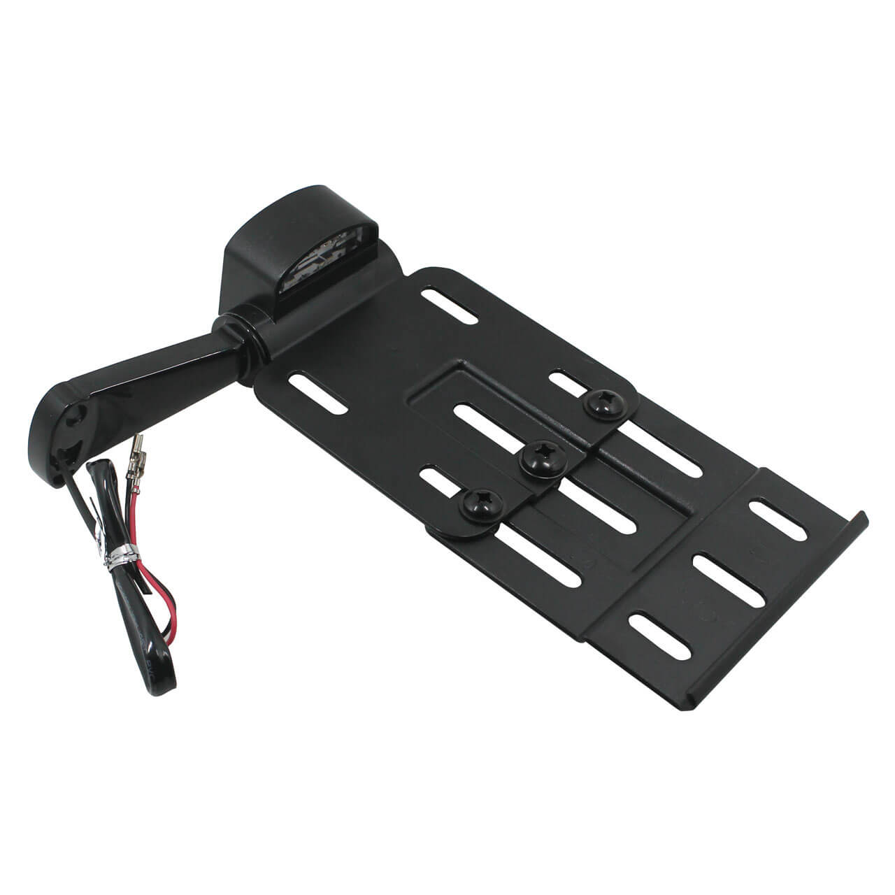 Folding LED Light Side License Plate Bracket for Harley Sportster XL | Mactions