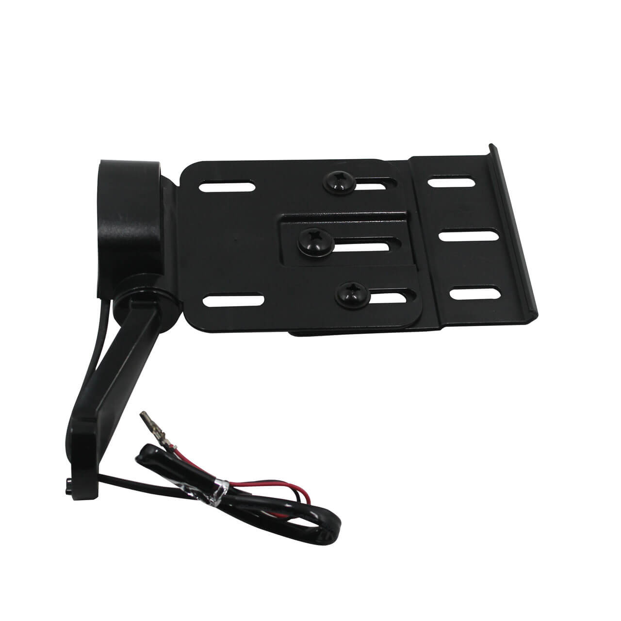 Folding LED Light Side License Plate Bracket for Harley Sportster XL | Mactions