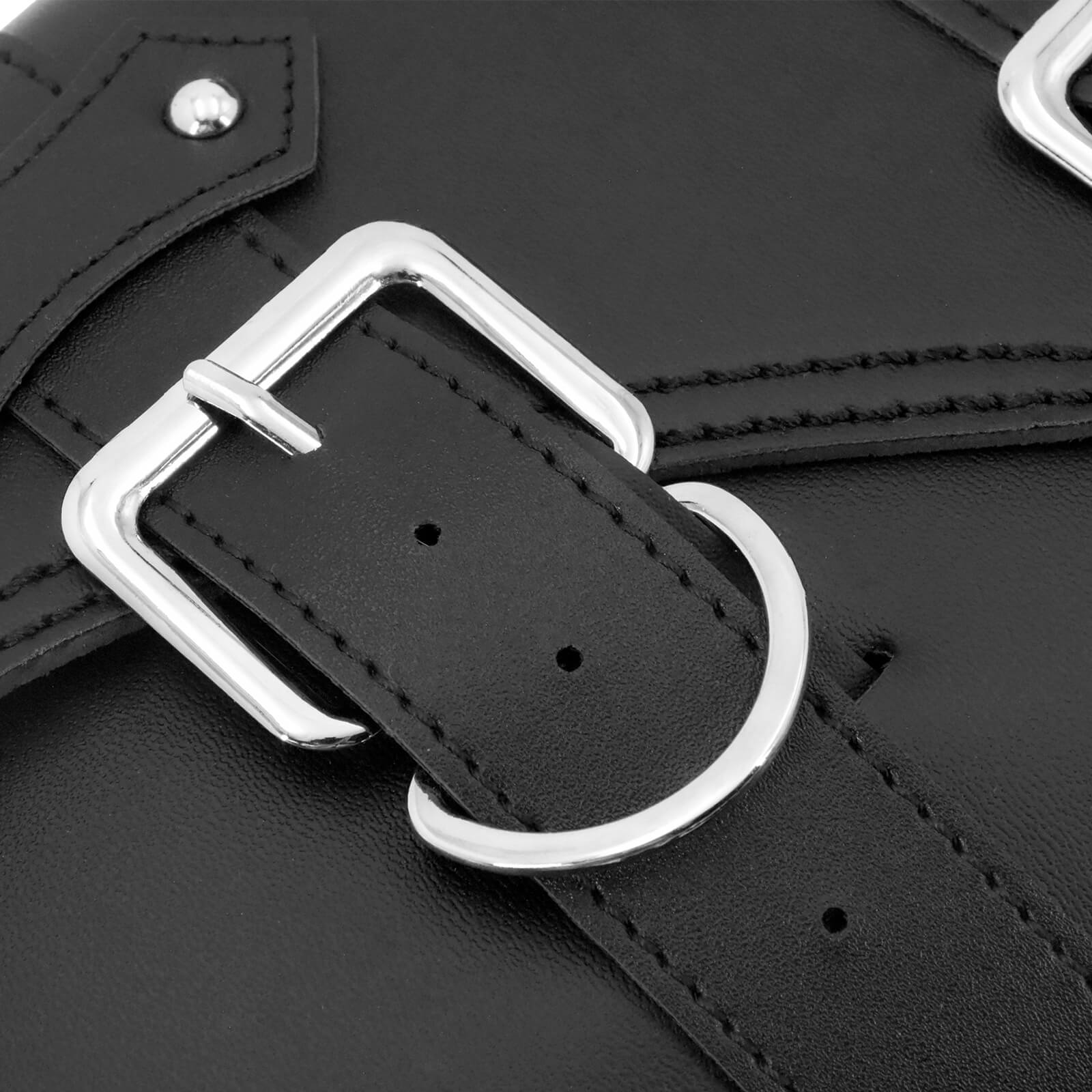 Motorcycle Saddlebag PU Leather Tool Bag Fit Harley Suzuki | Mactions