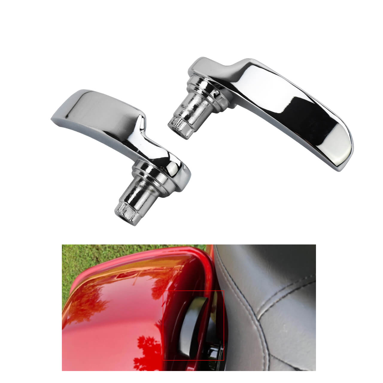 Motorcycle Saddlebag Lid Lifter for Harley | Mactions