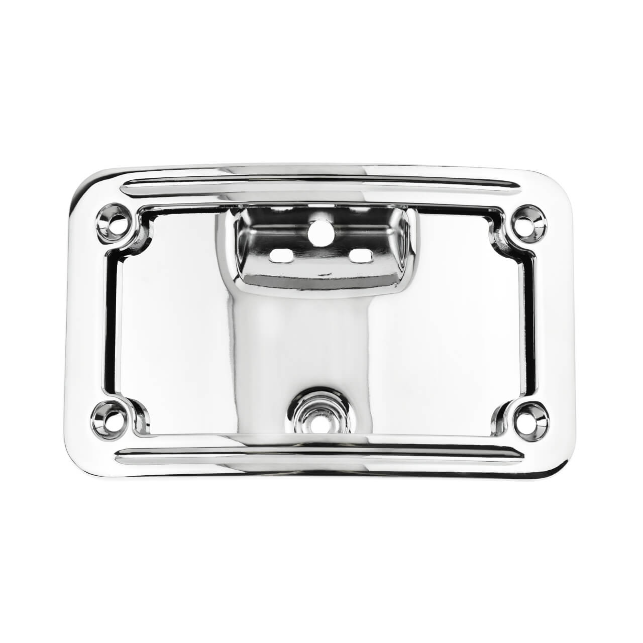 TH017802 mactions Curved License Plate Frame Bracket