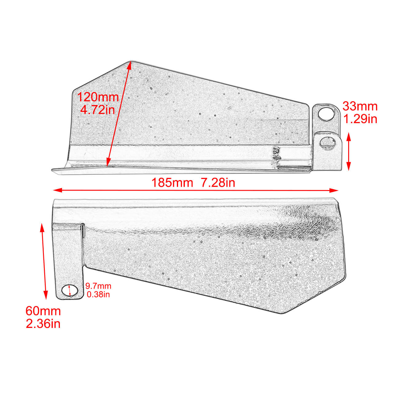 Handlebar Hand Guards Protector Wind Deflector for Harley | Mactions