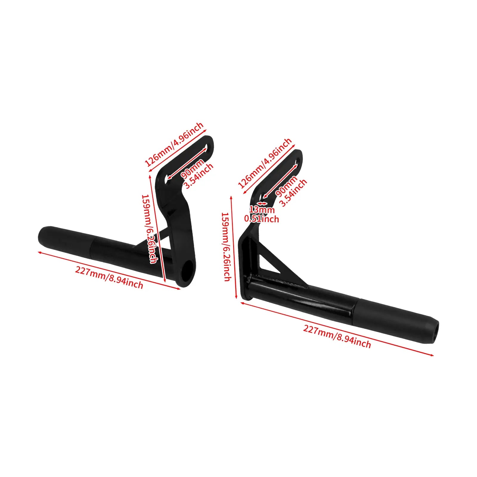 TH028504 Protection Frame Slider Crash Bar for harley Softail size