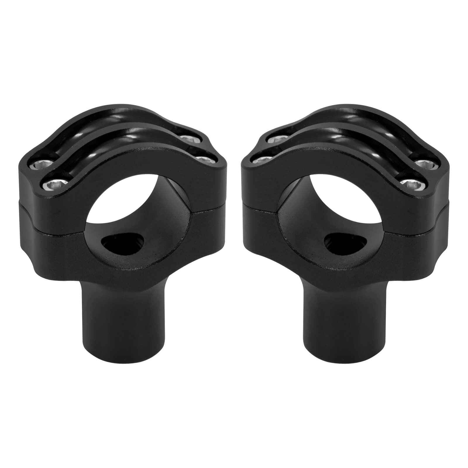 TH031303-black-harley-handlebar-riser-clamp