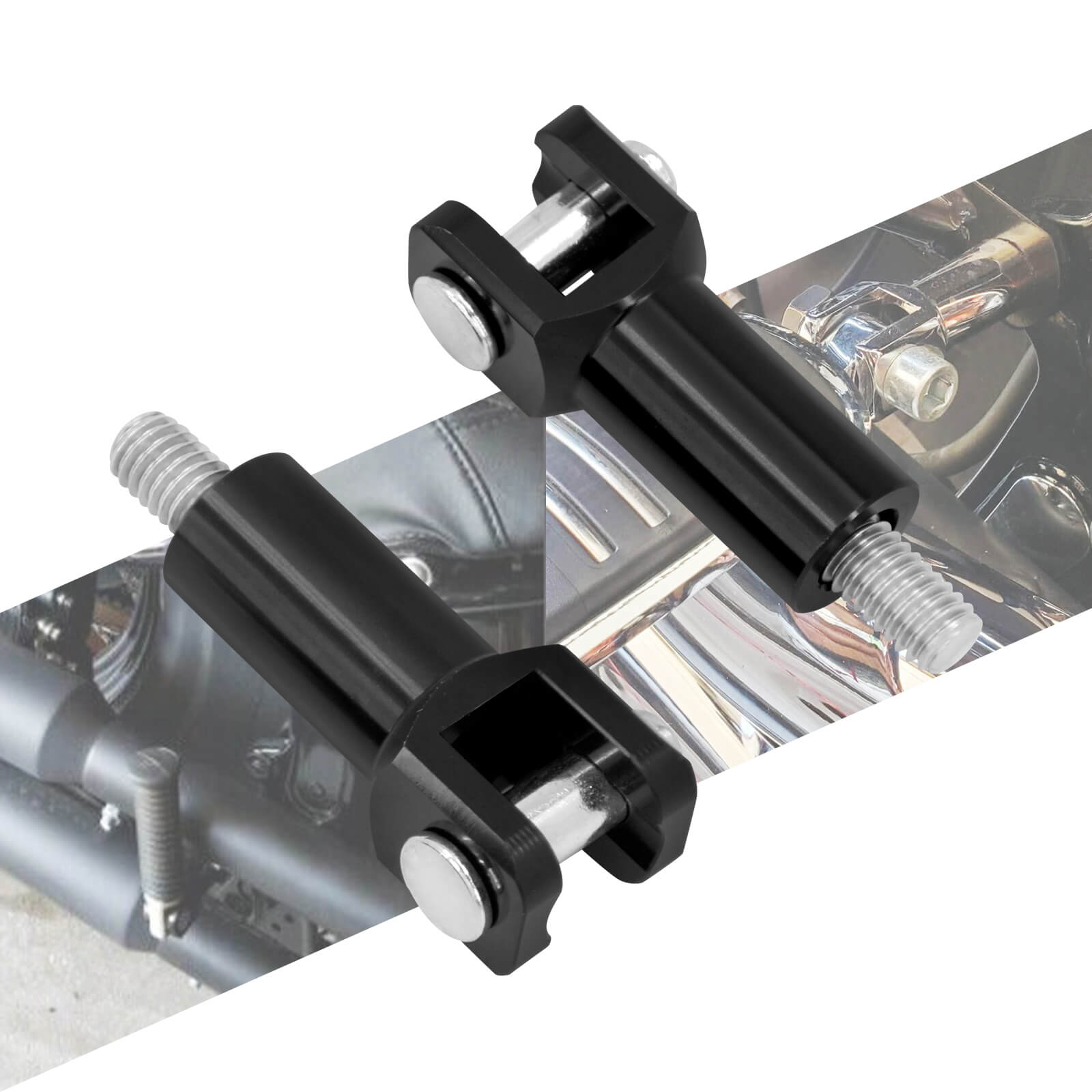 Passenger Foot Pegs Support Mount For Harley Softail '00-'06 | Mactions