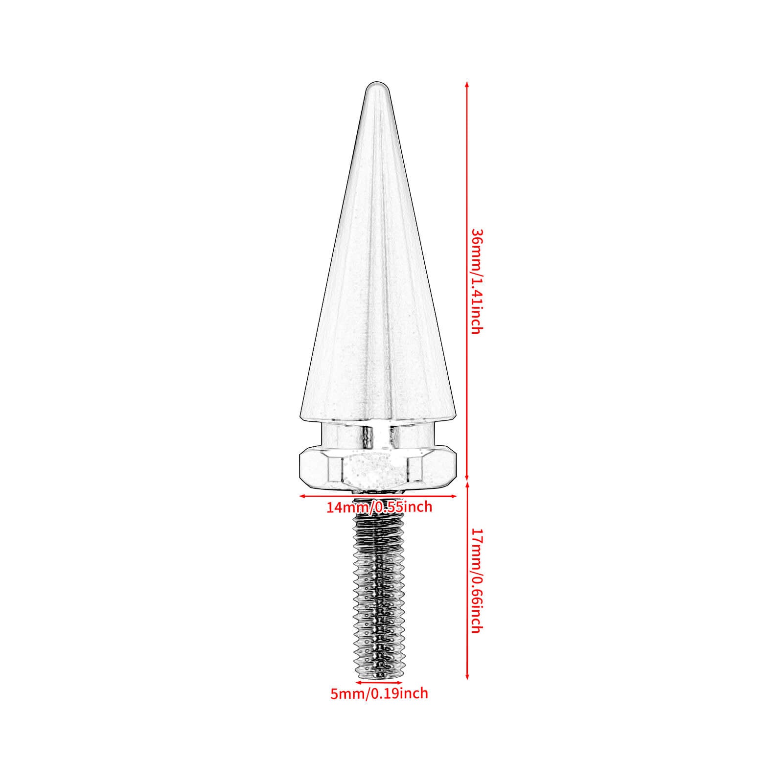 Motorcycle Fairing Windshield Bolts for Harley Street Glide Road Glide 2004-up | Mactions