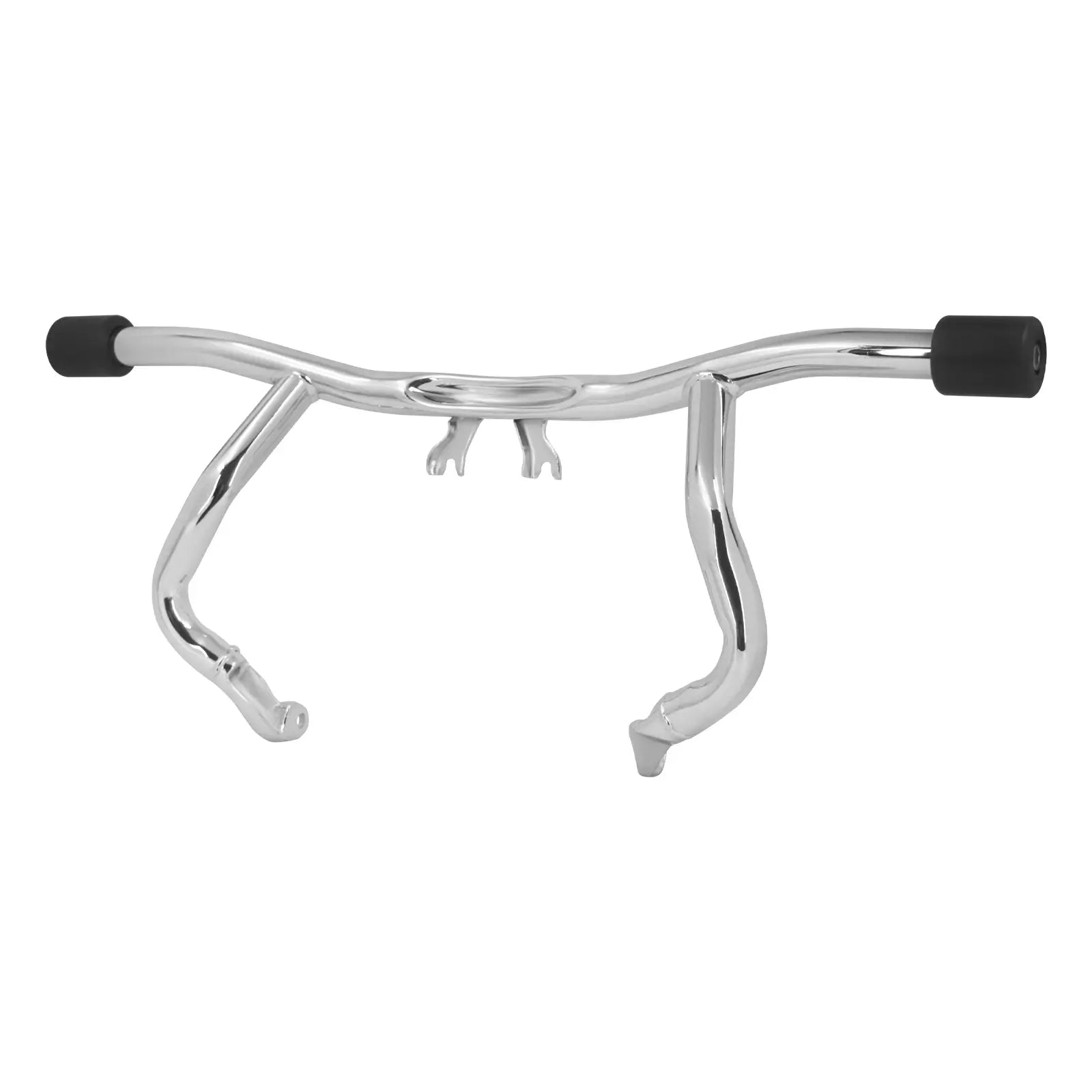 Chrome Engine Guard Crash Bar Fit with Chin Spoiler for Harley Touring 2014-2025