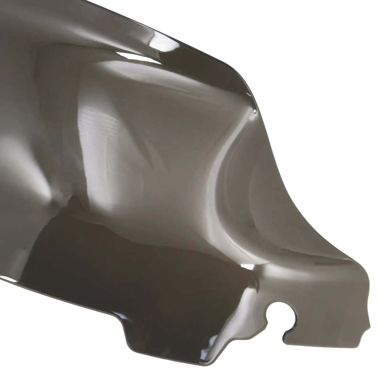 Smoke 6.8" Wave Windshield Windscreen For Harley Touring Street Electra Glide Ultra '14-'24 | Mactions