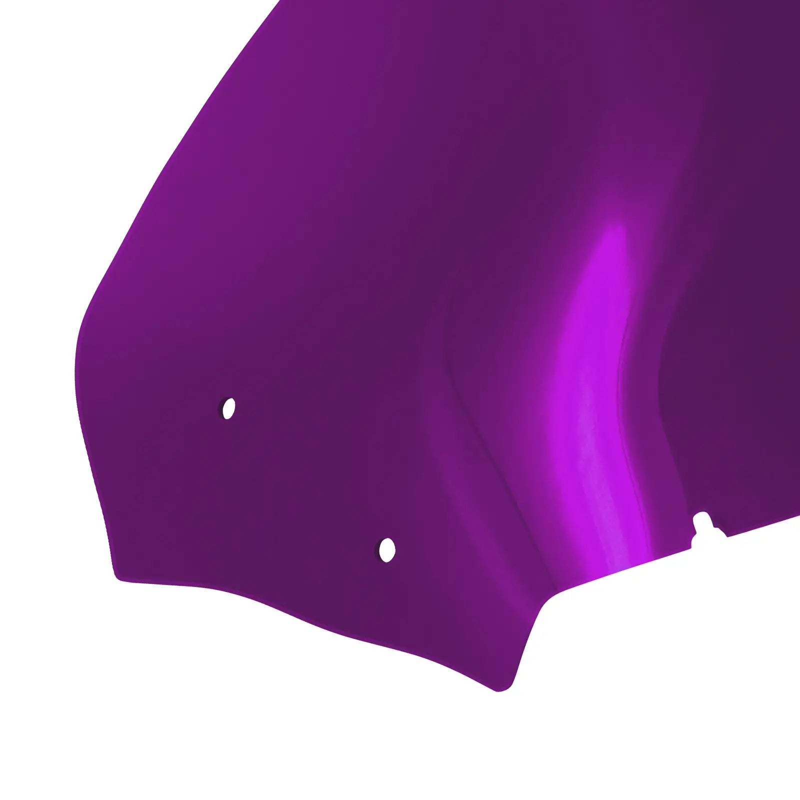 WI004604 mactions Motorcycle Windshield For Harley Touring cvo road glide details - purple