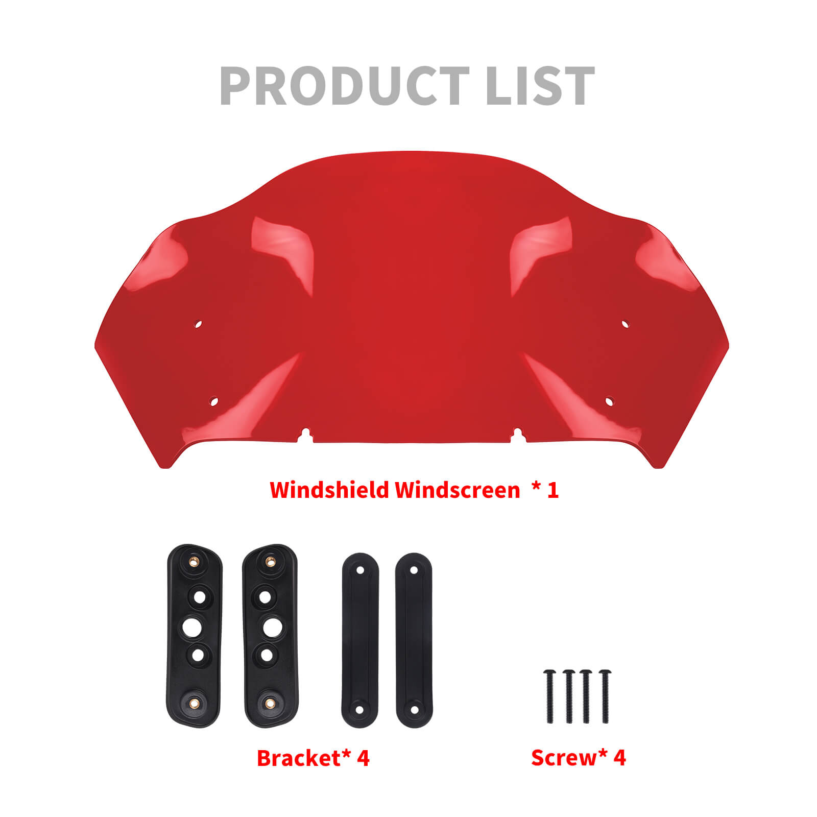 WI005402 mactions 10" Wave Windshield for Harley Street Glide & CVO '24-'25 - product list
