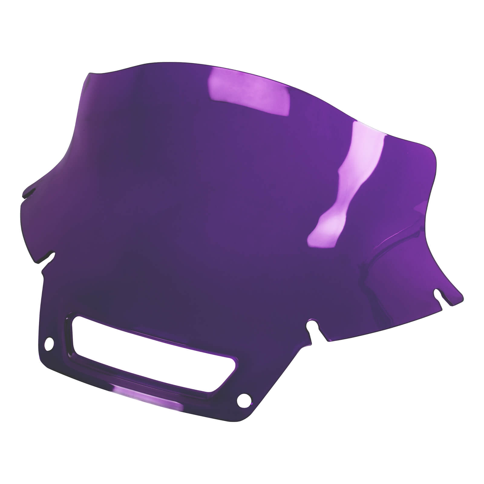 WI005504 8.5" Motorcycle purple Windshield for Harley low rider 2024