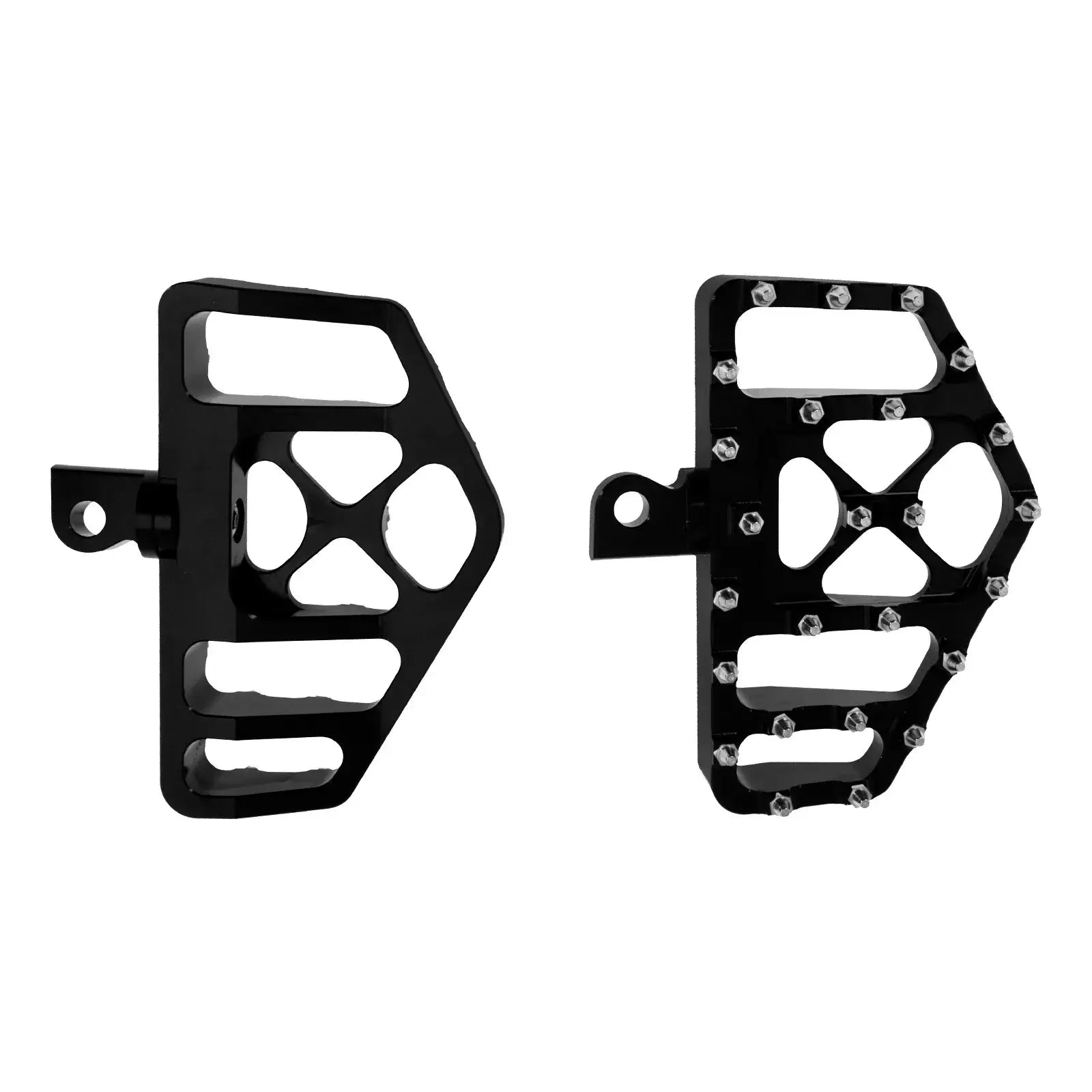 MX 360° Roating CNC Floorboards Brake Pedal Set for Harley | Mactions