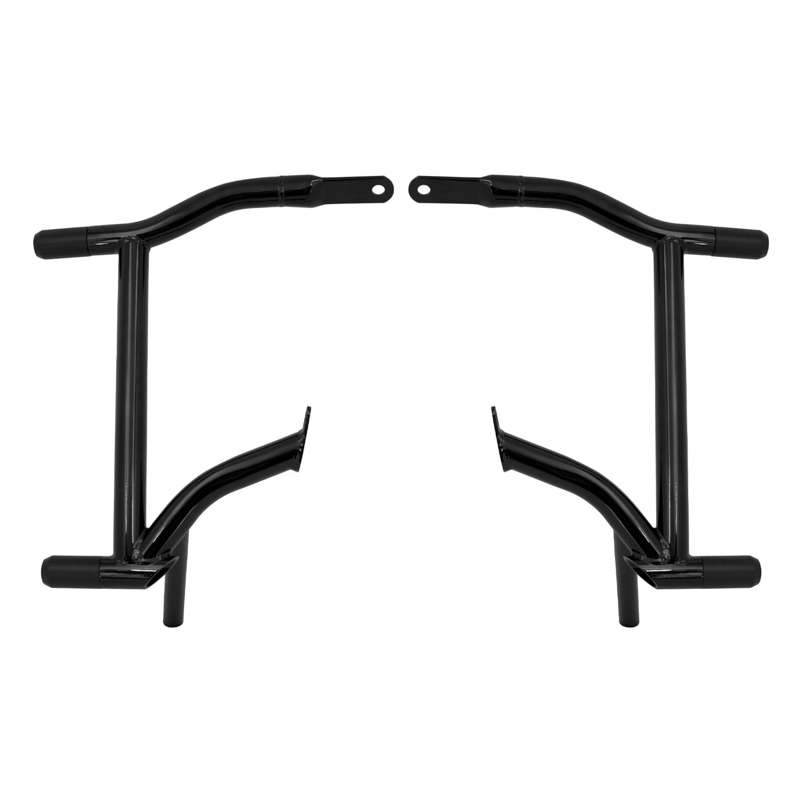 Motorcycle Saddle Bag Guards + Engine Crash Bar For Harley Touring 2014-2023 | Mactions