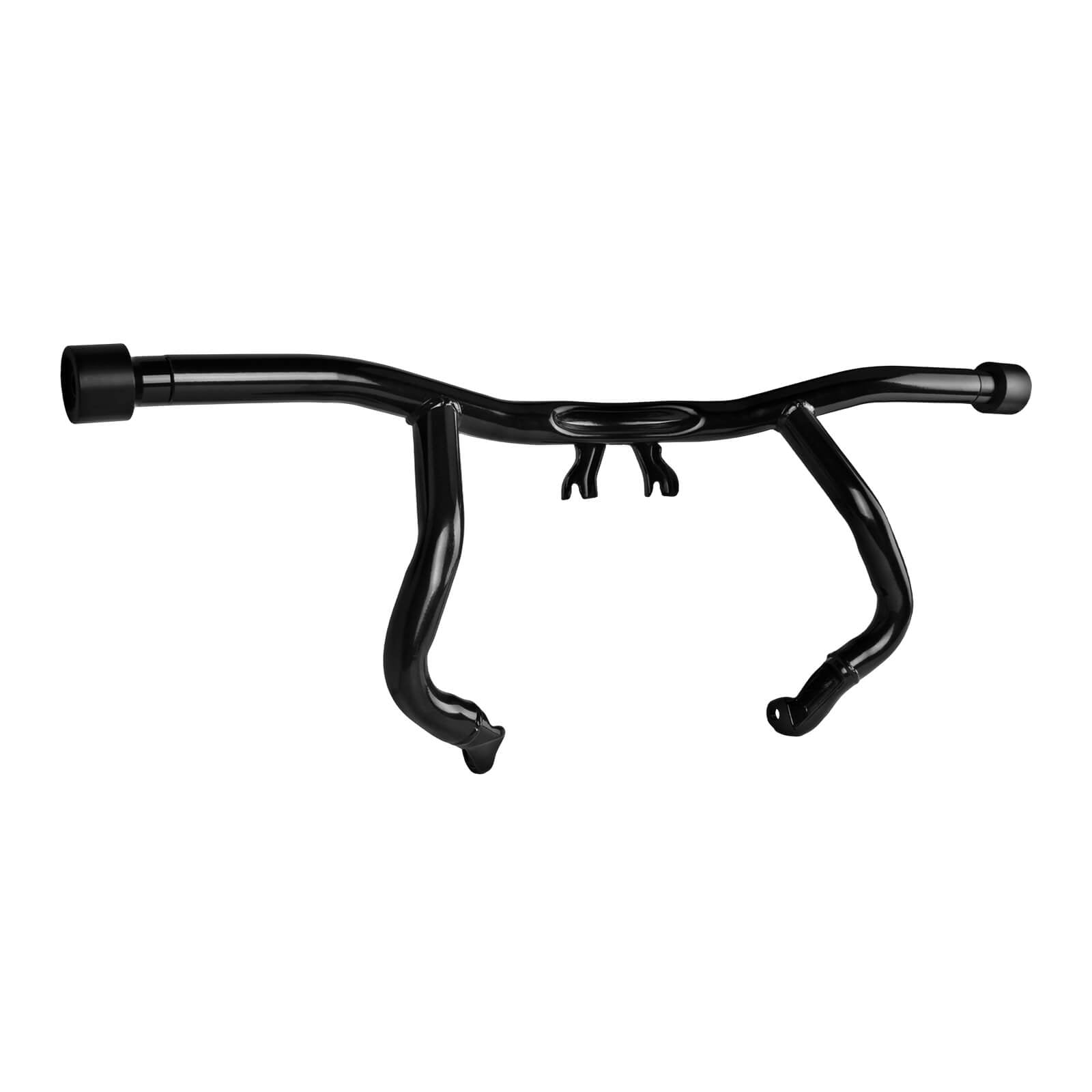 ZHBR0005 Mactions Gloss Black Front Engine Guard Crash Bar for Harley Touring