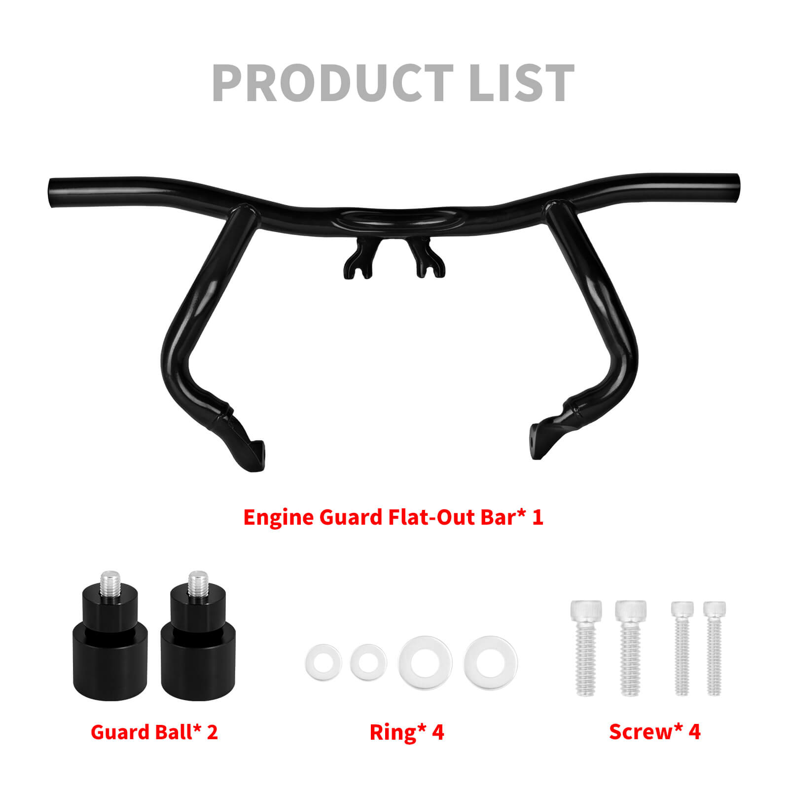 ZHBR0005 Mactions Front Engine Guard Crash Bar for Harley Touring Product List