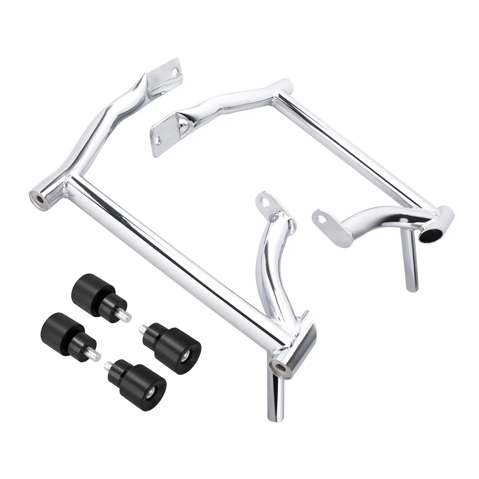 ZHFR0004 mactions chrome bag guards for harley touring