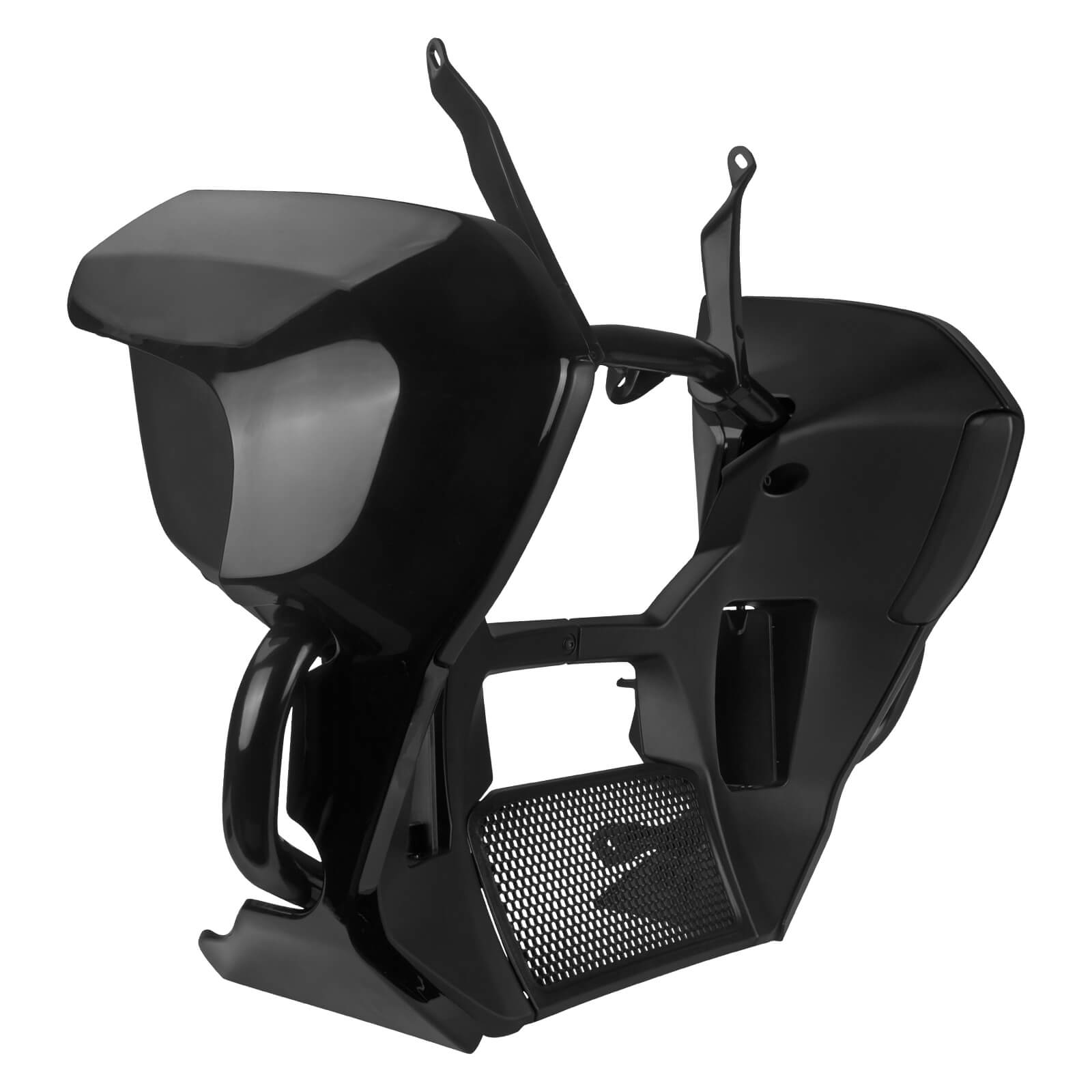 ZHFR0015 mactions Vivid Black Lower Fairings Engine Guard Set for Harley '23-'25 Road glide