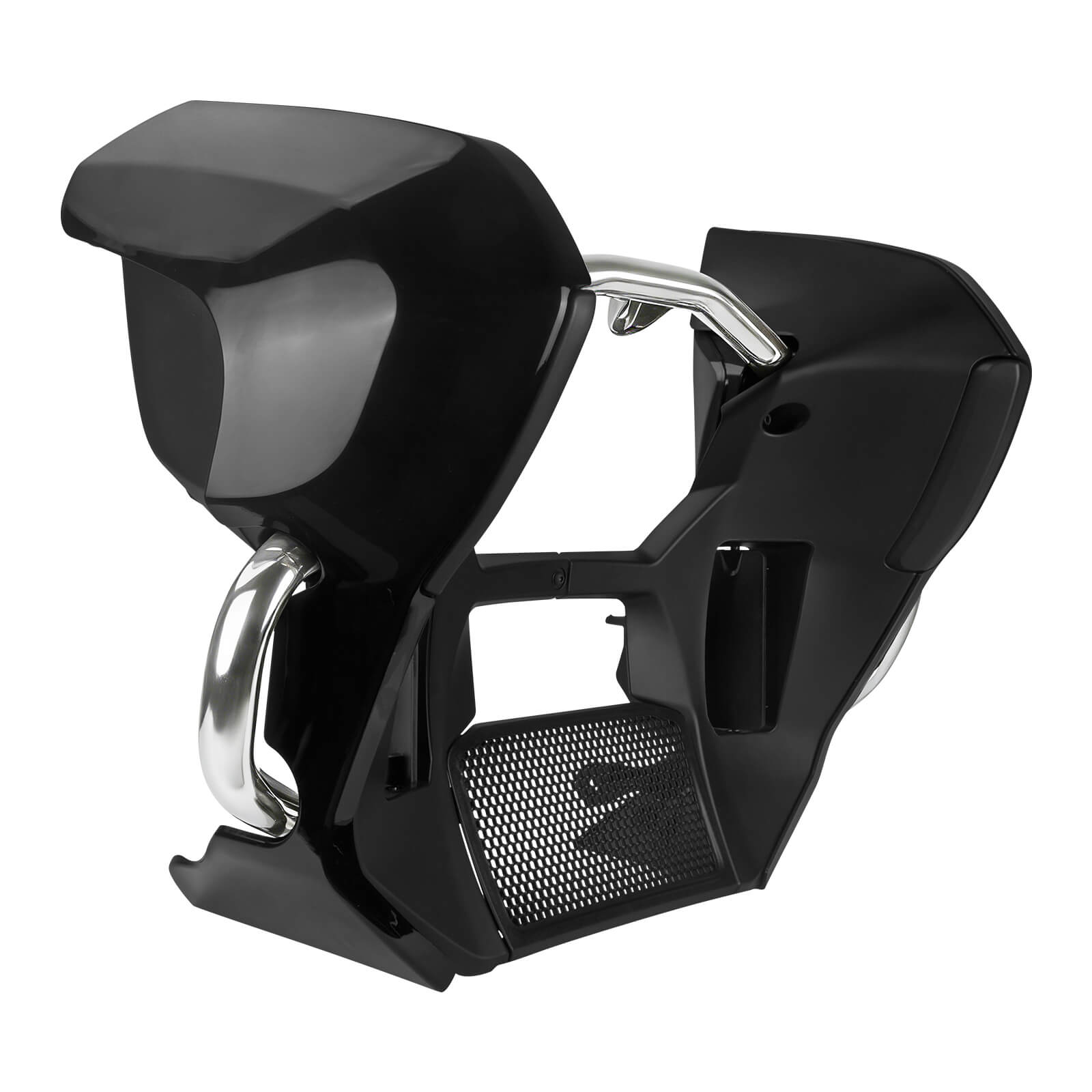 ZHFR0012 mactions Motorcycle Fairing Lowers w/ engine Engine Guard for Harley