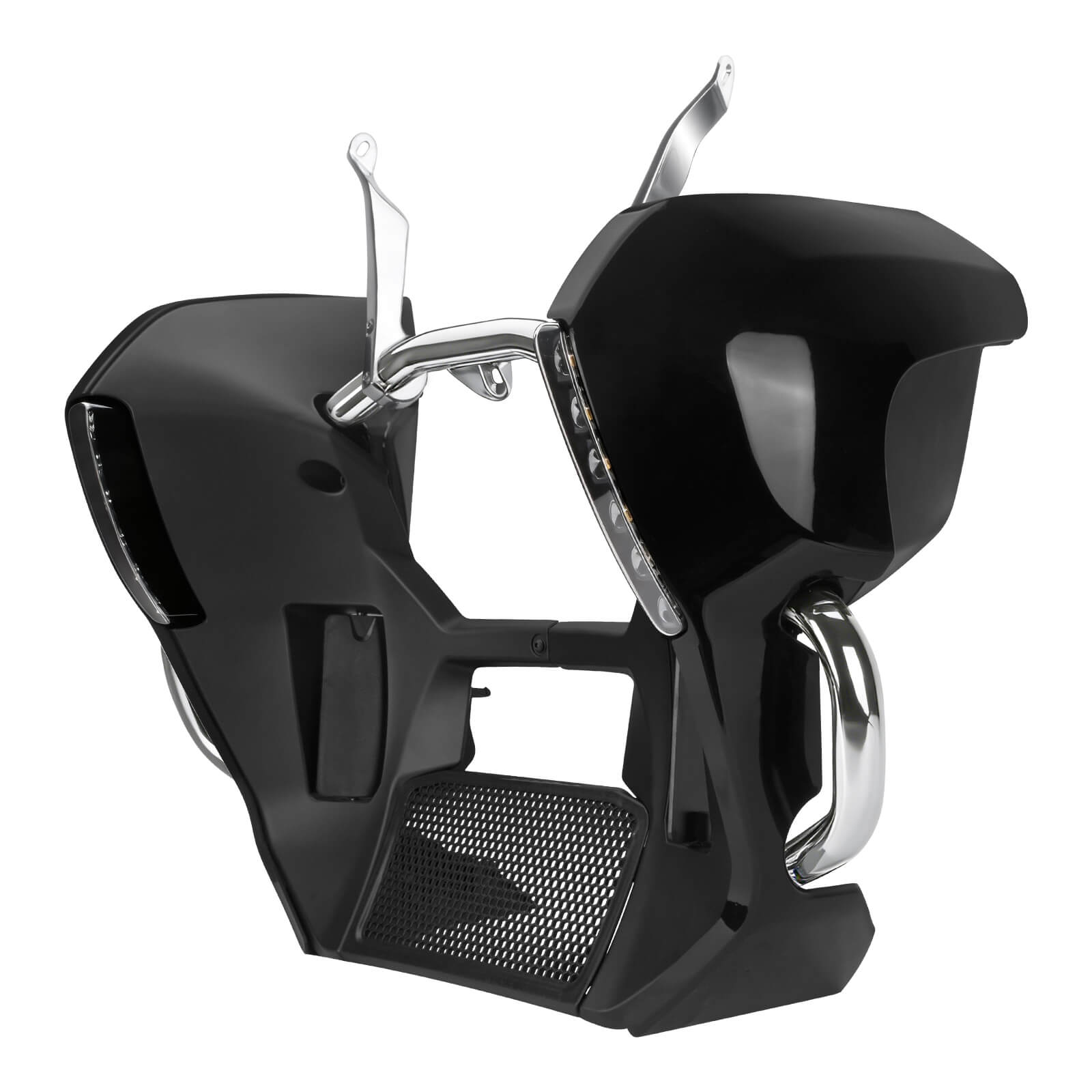ZHFR0028-JG Mactions Lower Fairing and Engine Guard Kit with Integrated LEDs For Touring '23-'26