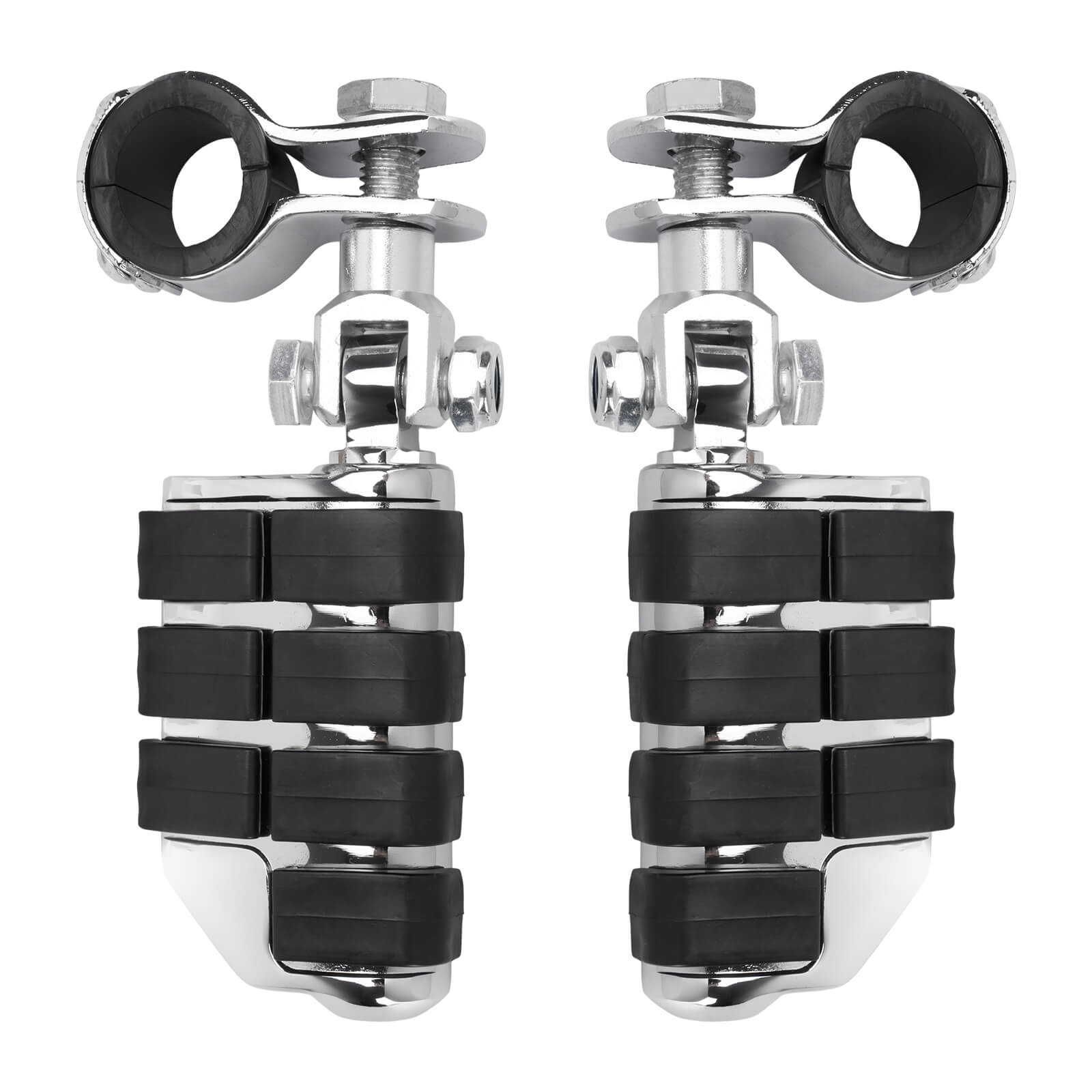 ZHPE0036 Mactions_Motorcycle Heavy Duty 32mm Engine Guard Highway Pegs for Harley Kawasaki